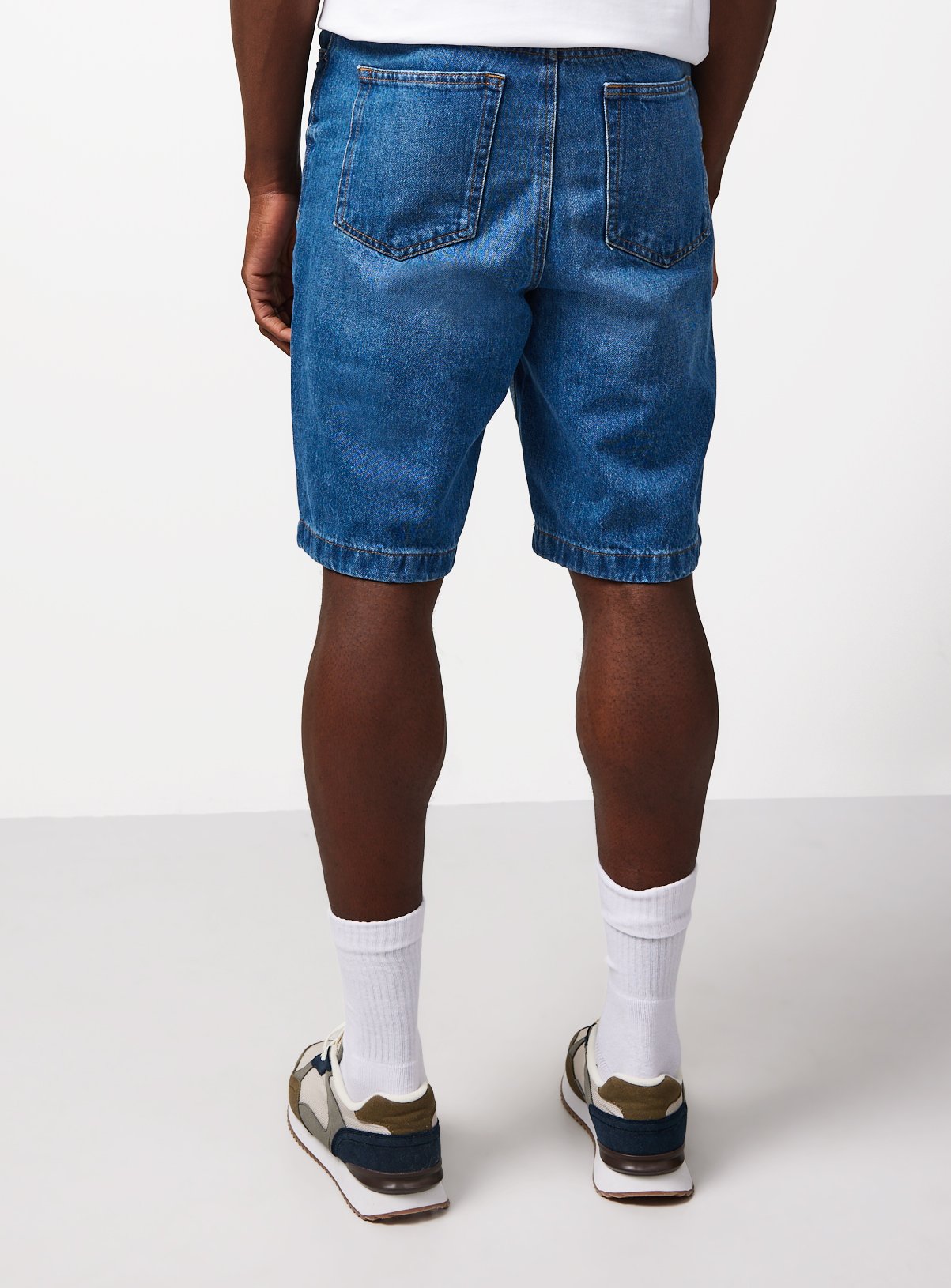 Mid Denim Baggy Shorts 42 - Image 5 thumbnail